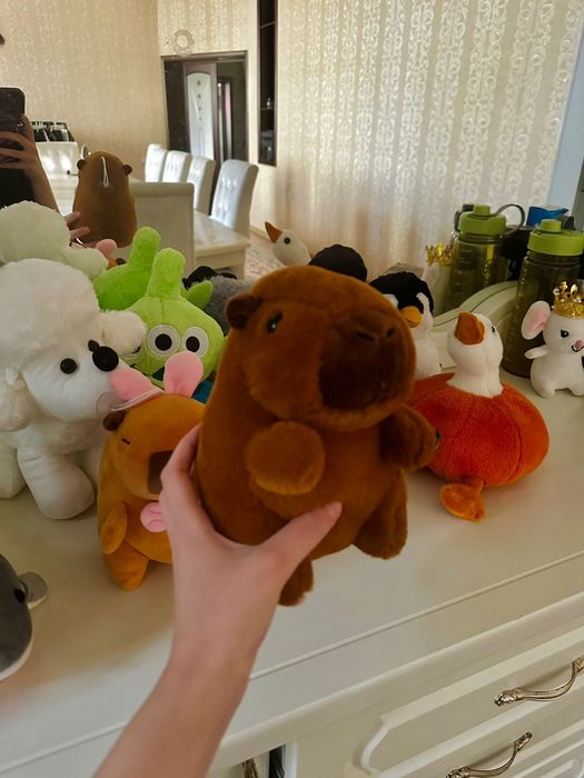 Игрушки мягкие много