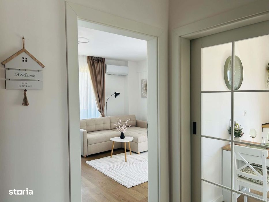 2 camere premium, prima închiriere, Între Lacuri, bloc nou + parcare