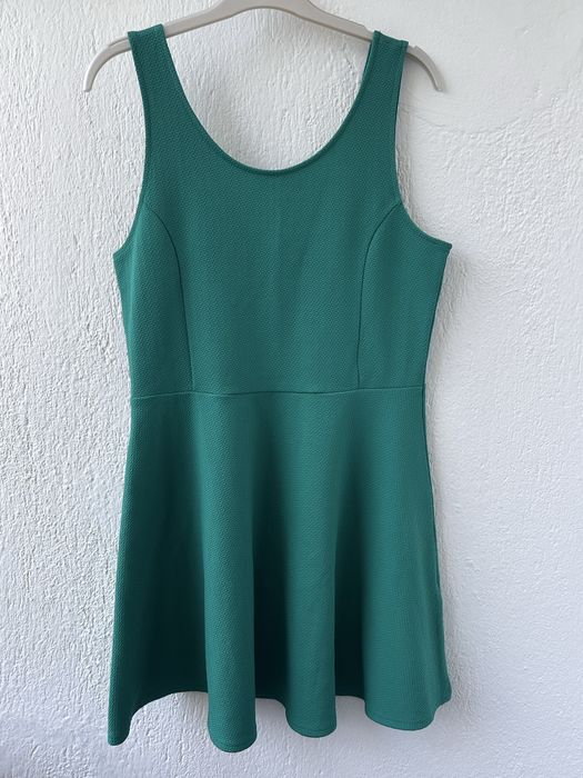 Зелена лятна рокля