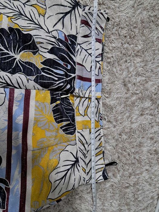 Fusta midi H&M material stralucitor