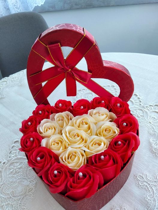 Aranjamente flori săpun