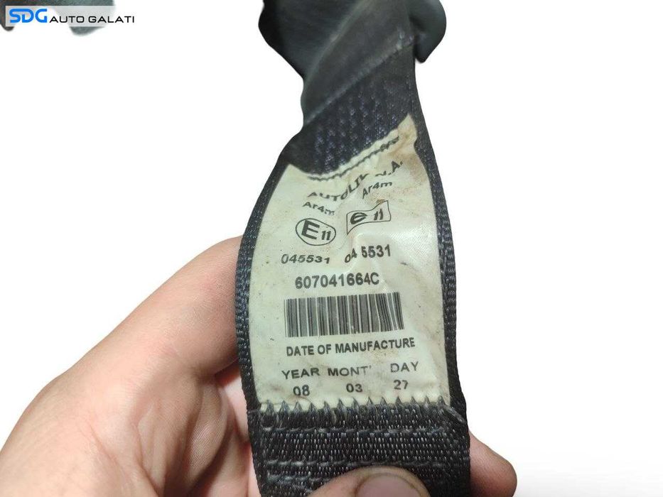 Centura Siguranta Dreapta Spate Dodge Journey 2008 - 2016 Cod 607041664C [A0900]