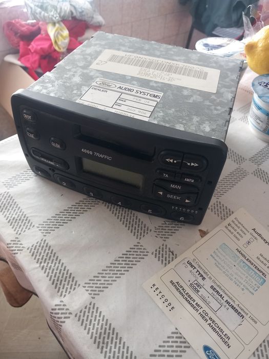Casetofon Retro Original Ford RDS 4000 Trafic , perfect functional Am cod la el