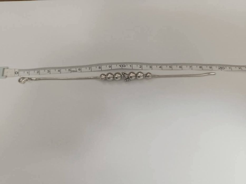 Bratara din argint de 925 si charms, Hans Henrik Nygaard, HHN