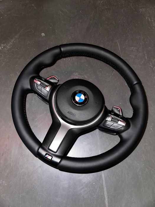 Volan BMW M Piele Carbon OEM ! Seria 1 2 3 4 5 6 - X1 X2 X3 X4 X5 X6
