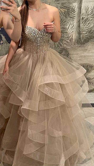 Бална дълга рокля