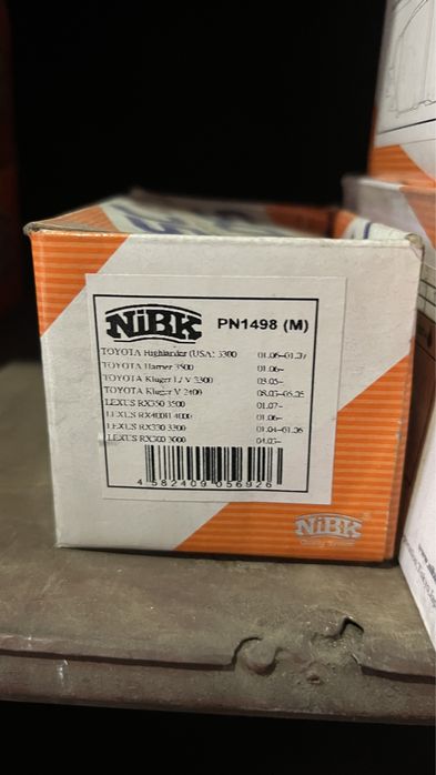 Колодки nibk оптом