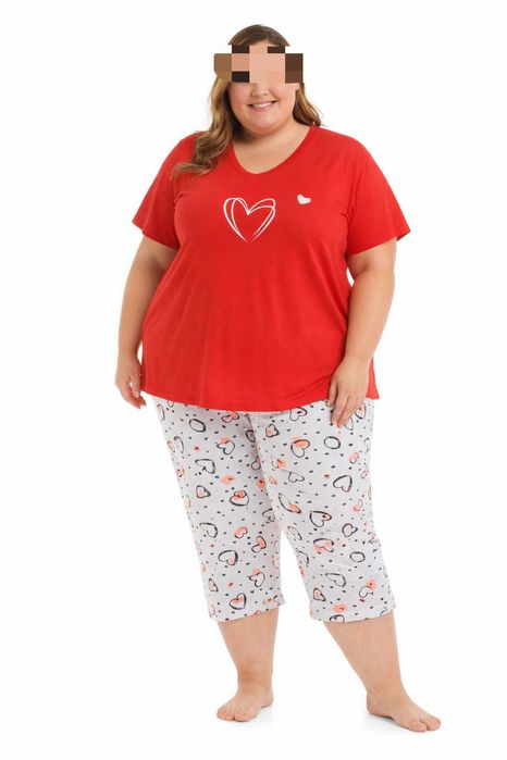 Супер макси дамски български памучни пижами