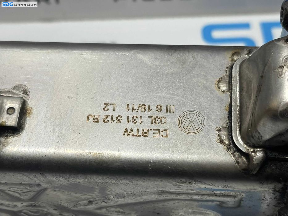 Racitor Gaze EGR Audi A3 8P 1.6 TDI CAY CAYB CAYC 2008 - 2013 Cod 03L131512BJ 0280751016 [M4066]