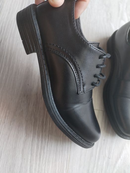 Pantofi dans, piele naturala, pt băieți