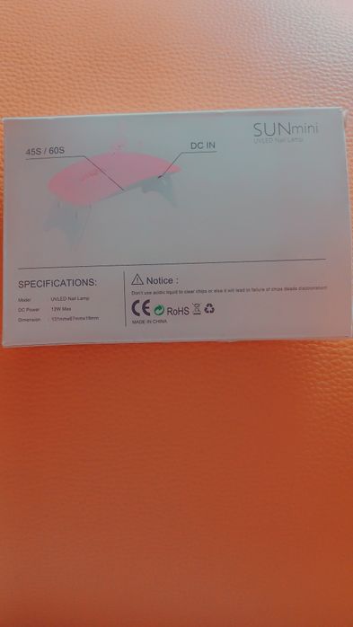 Мини лед лампа за маникюр