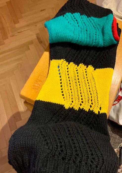 Пъстроцветен зимен шал Missoni