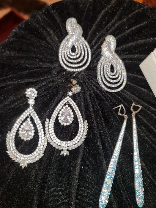 Сребърни пръстени,обеци,синджири