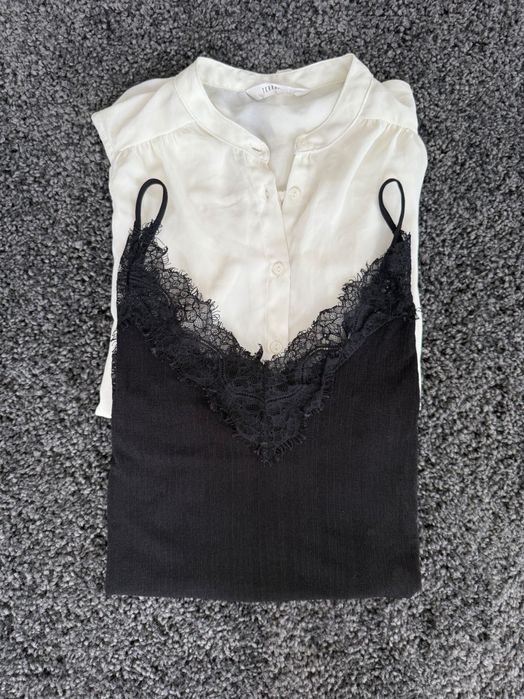 H&M,TERRANOVA дамски блузи 2 бр за 3  евро ОБЩО!Размер S.