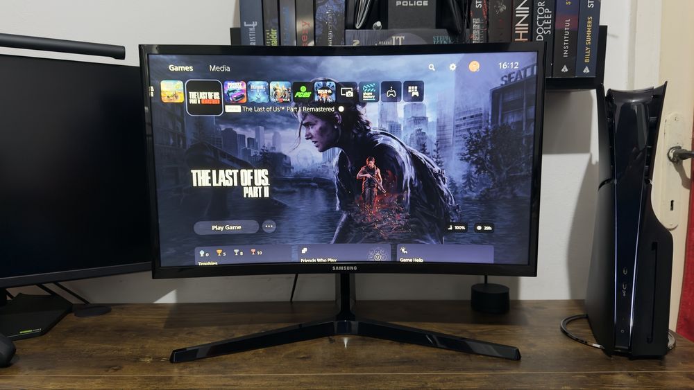 Monitor curbat Samsung - 24”, 144Hz, 4ms