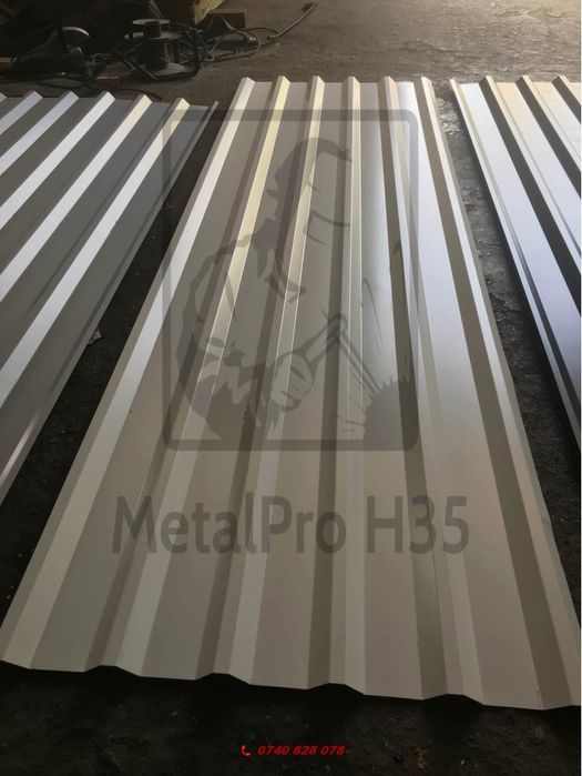 Tabla cutată H35 – 6.2m – grosime 0.5mm