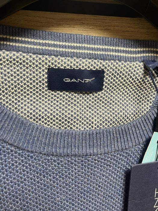 GANT : Cotton Pique C-Neck  НОВ 2ХЛ / Оригинал