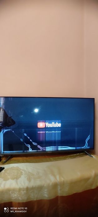 Samsung Телевизор сотилади экран синган лекин ютуб каналарни олади .