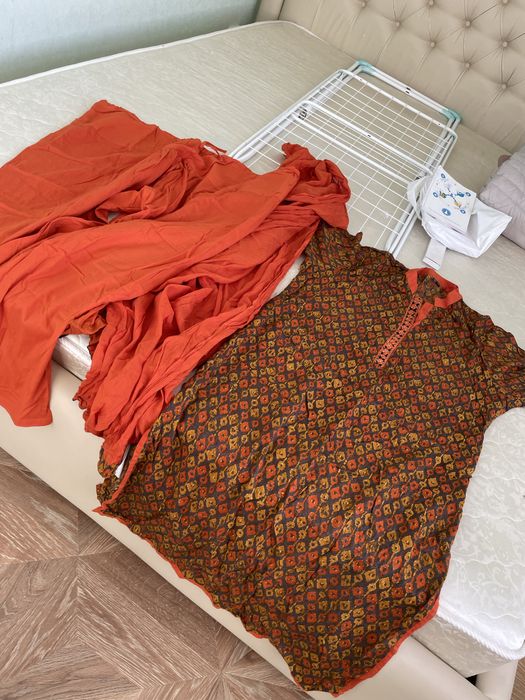 Афганское платье и сари