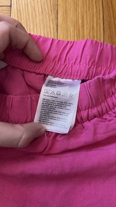 Летен панталон с лен