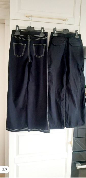 Pantaloni H&M (2 buc) pentru fete 9-10 ani