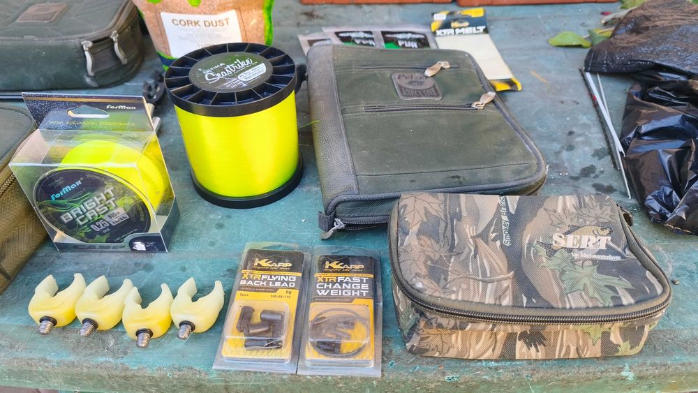 Vind echipament pescuit Shimano,Pelzer,fox,,Anaconda