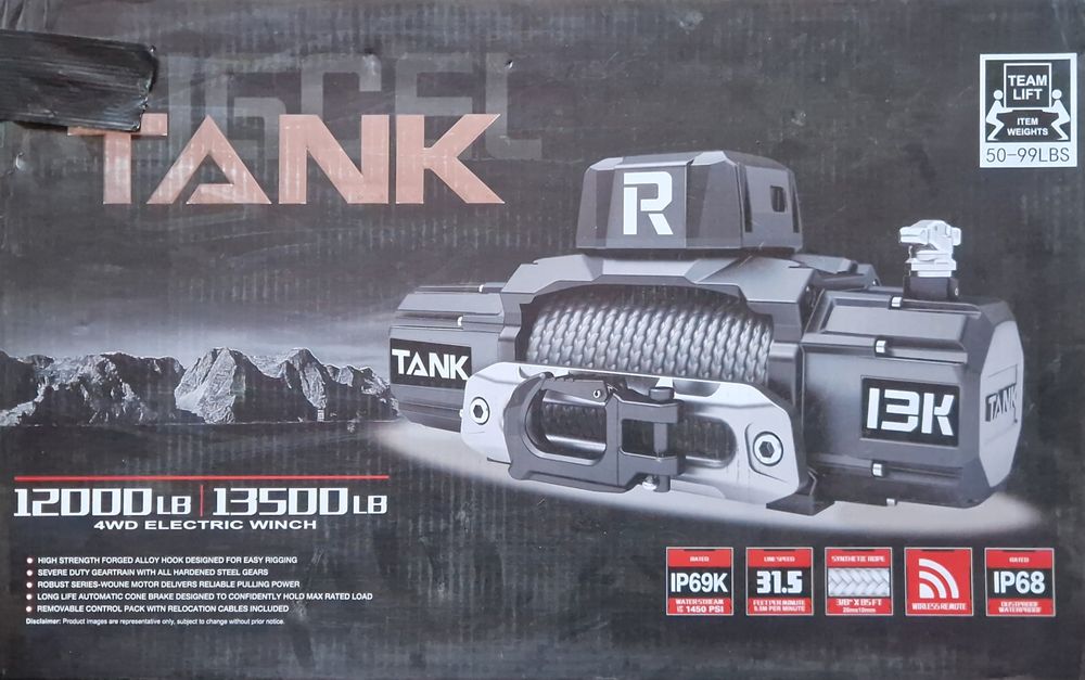 Troliu 13500lb offroad