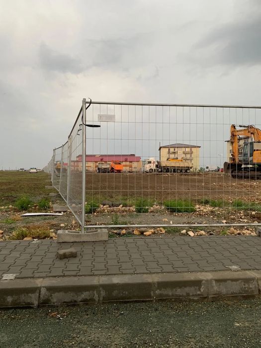 Gard mobil imprejmuire santier,  garduri,  panouri,  talpa beton,