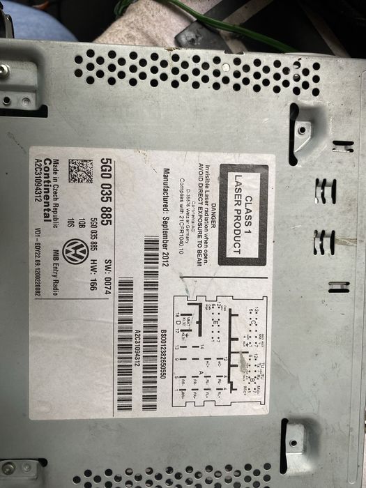 MIB2 Entry Seat Ibiza, Leon 5F