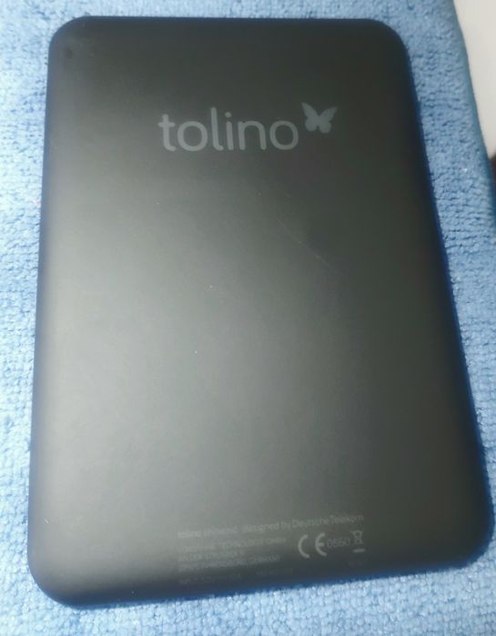 E-book Reader Tolino Shine 2 HD – Ecran 300 ppi, Iluminare Smart