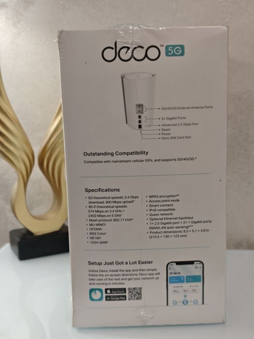 Superior Mesh Wi-Fi 5G Deco Ax3000
