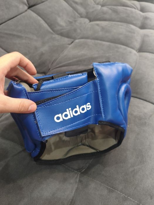Шлем для единоборств adidas синий