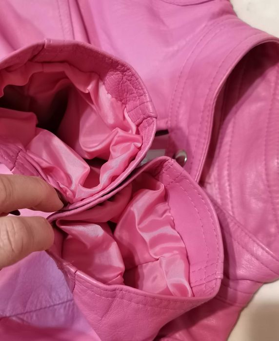 Дамско яке. НОВО. Естествена кожа. Произход Италия.