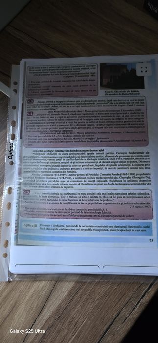 Vând materie anp 2026