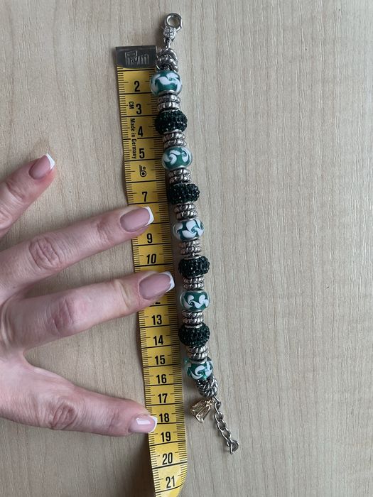 Bratara Pandora, originala, 9 charm-uri