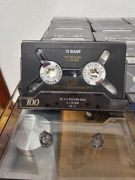 Casete Caset BASF REFERENCE MAXIMA TP II 100/90 Stare foarte bună