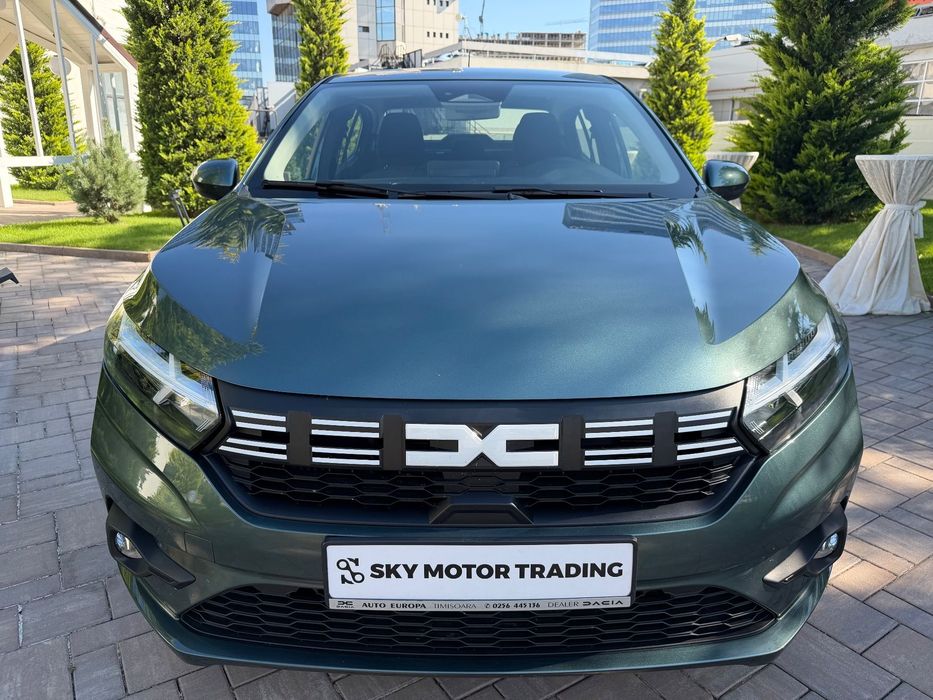 Dacia Logan TCe90 Cedar Green Perlat/ NAV/ LANE/ Stare Noua/ Garantie 09.28/ TVA D
