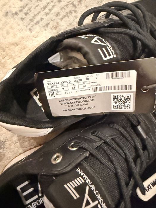 Кроссовки EA7 оригинал