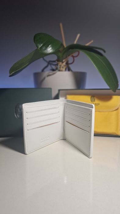 Goyard Портфейл, Бял