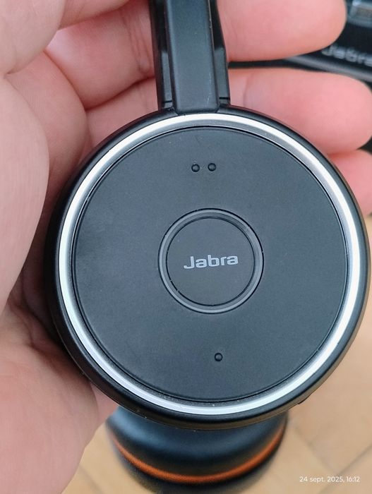 Căști Jabra Evolve 75 Bluetooth, call center, dock inclus!