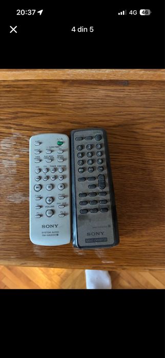 Sistem audio Sony Genezi – 3 CD, USB, MP3, Tuner, sistem complet