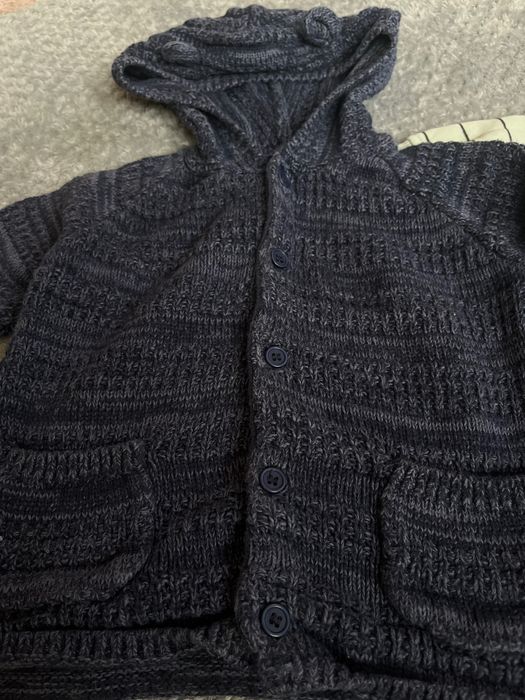 Жилетка George и суитчър ZARA, 12-18м.