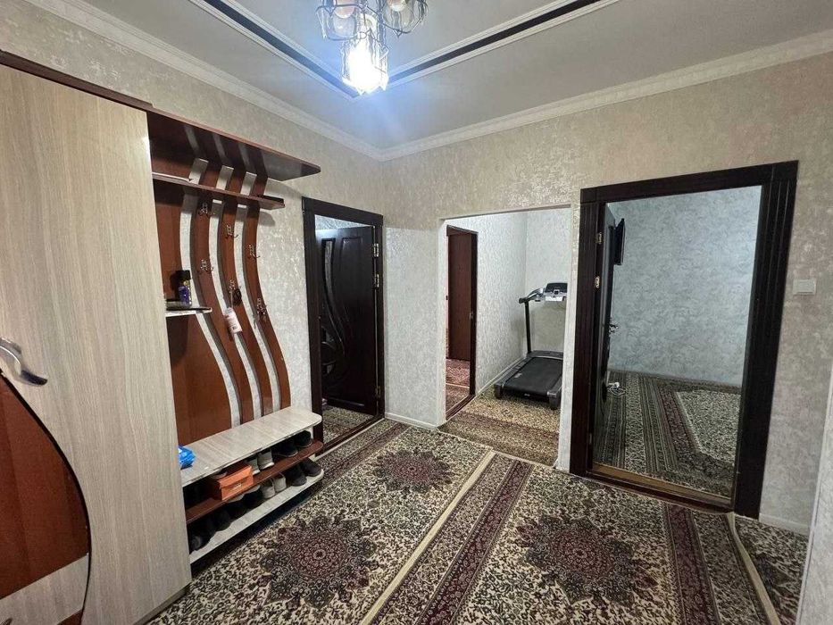 3 хоналик квартира 1 кават 6 микр, мадина