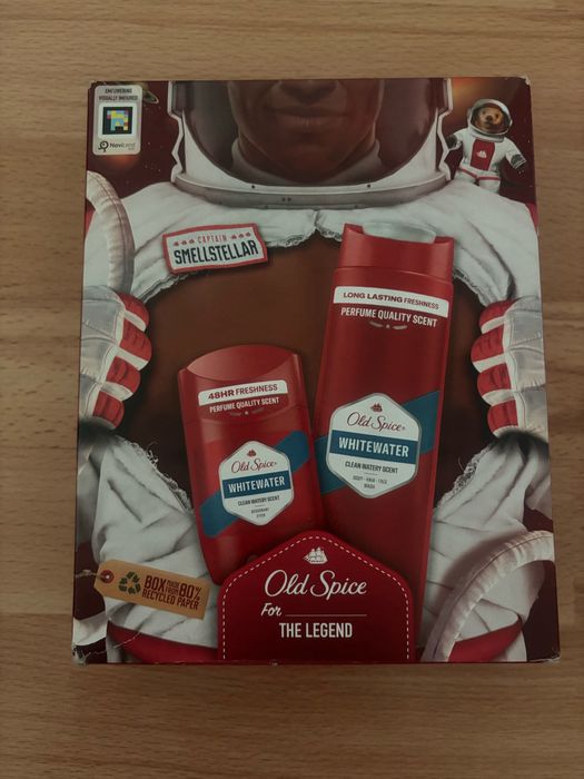 OLD SPICE WHITEWATER Комплект душ гел и стик против изпотяване