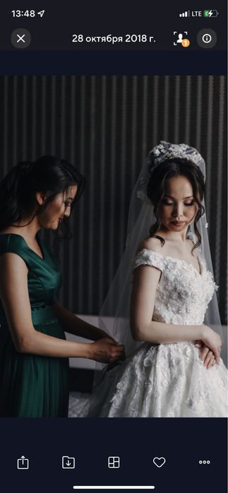 Свадебное платье