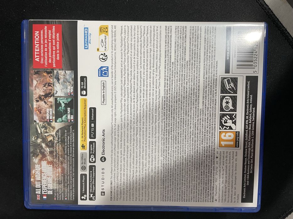 Battlefield 6 Phantom edition Ps5