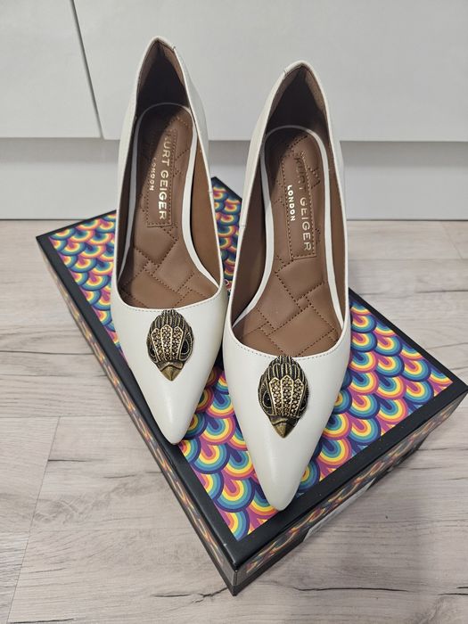 Pantofi stiletto Kurt Geiger piele naturala 37
