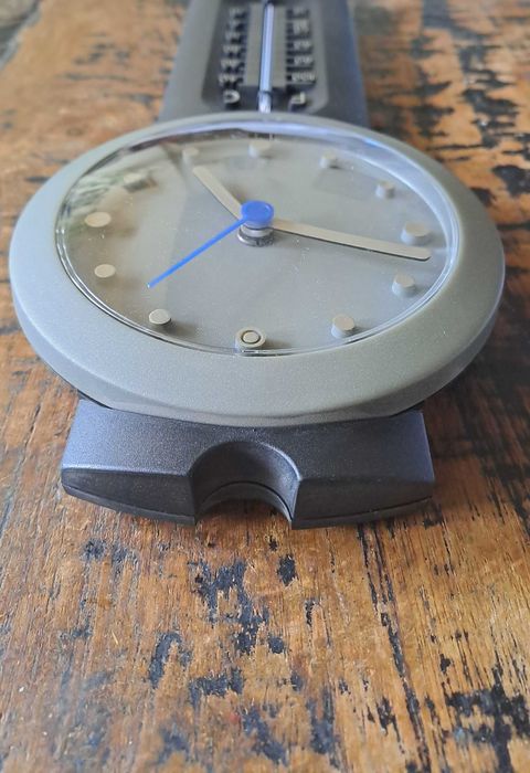 часовник стенен с термометър Хенкелс Henkels  Германия