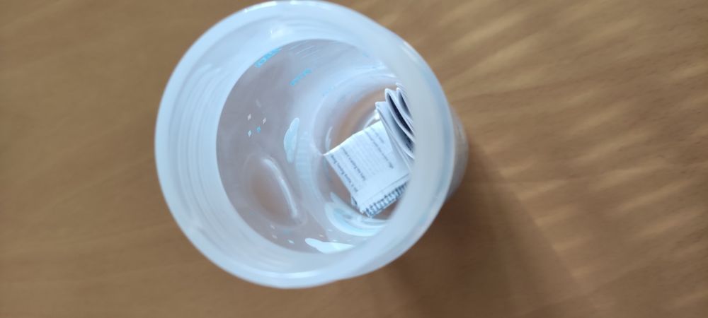 Chicco бебешко шише силикон Blue Rainbow 250 мл 2м+