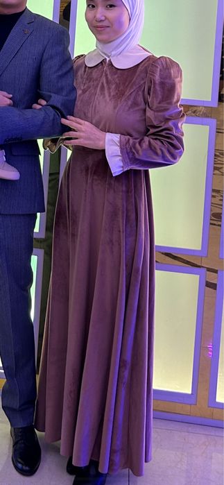 платья бархат s размер